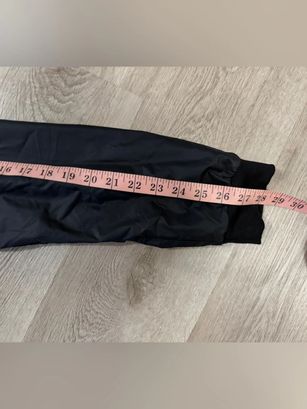 Nike Black Hooded Bomber Jacket with White Logo - Picture 10 of 10